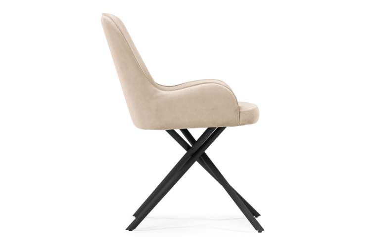 Стул на металлокаркасе Галтер MR-26 / черный-3