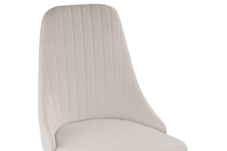 Стул на металлокаркасе Kora white / beige-4