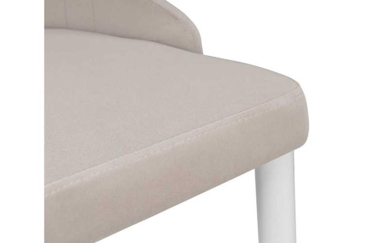 Стул на металлокаркасе Kora white / beige-5