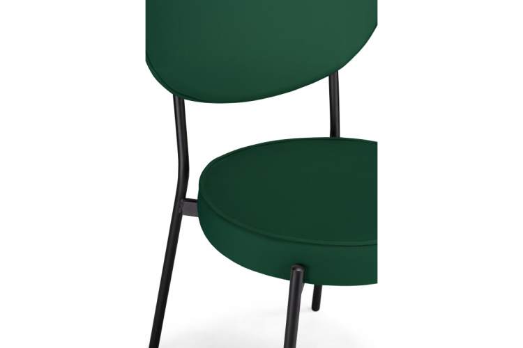 Стул на металлокаркасе Ройс зеленый / черный-4