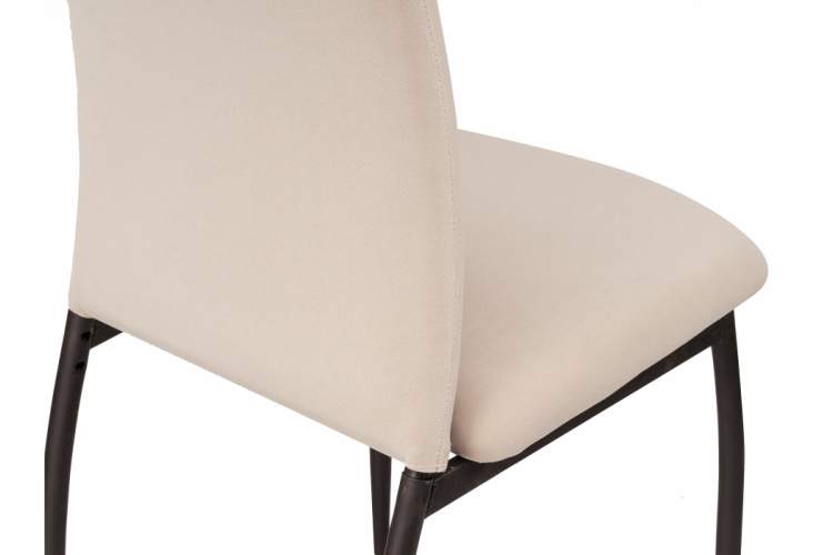 Стул на металлокаркасе Tod beige / black-6