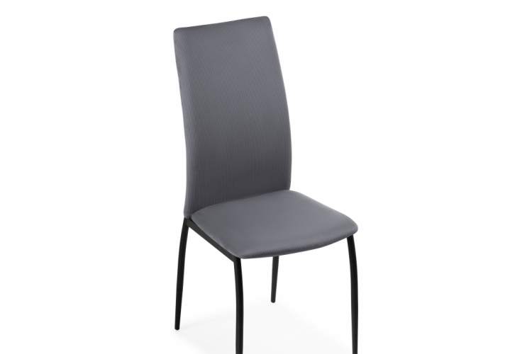Стул на металлокаркасе Tod gray / black-5
