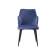 Стул на металлокаркасе Velen dark blue