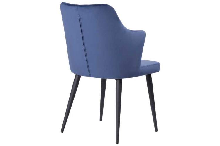 Стул на металлокаркасе Velen dark blue-3