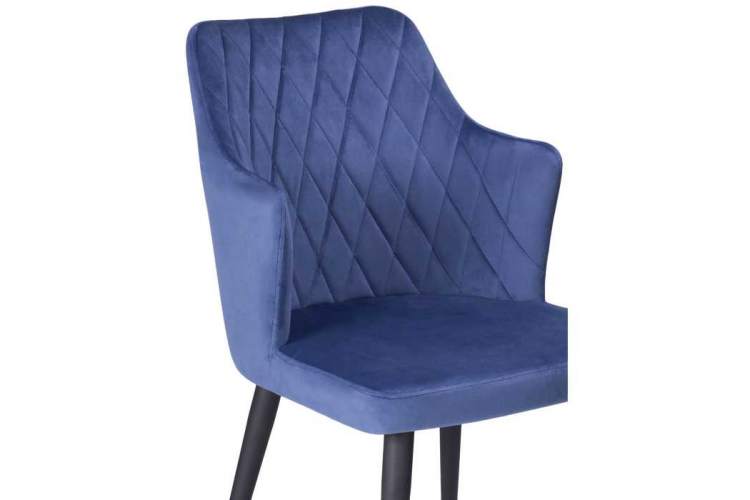 Стул на металлокаркасе Velen dark blue-6