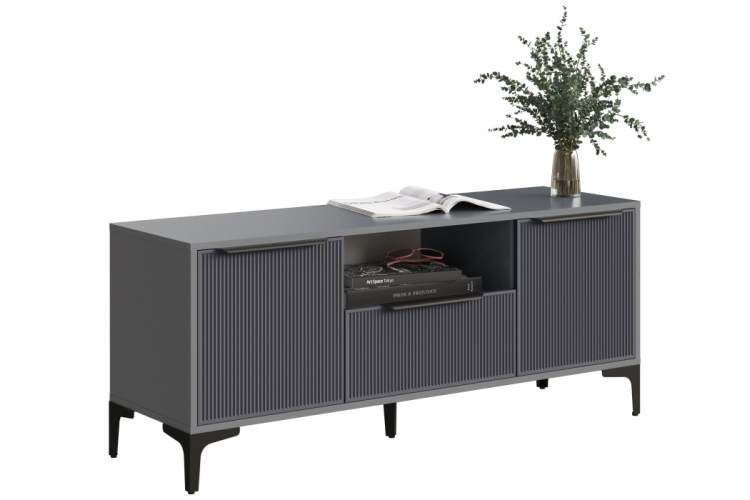 ТВ-тумба Иадама графит / графит софт