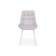 Стул на металлокаркасе Челси 360 П светло-серый (zd 960) / белый np