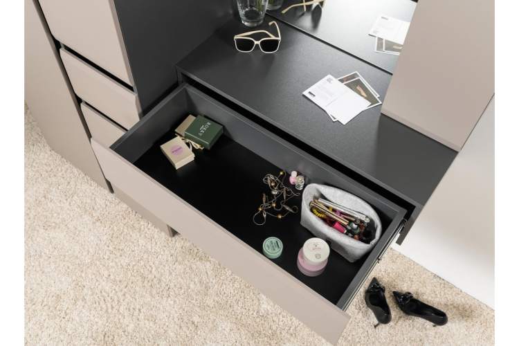 Прихожая Сейдиль 16.156 антрацит / веллюто капучино-2