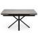 Керамический стол Старлайт 140 (200) х 80 carmen light grey / черный