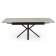 Керамический стол Старлайт 140 (200) х 80 carmen light grey / черный