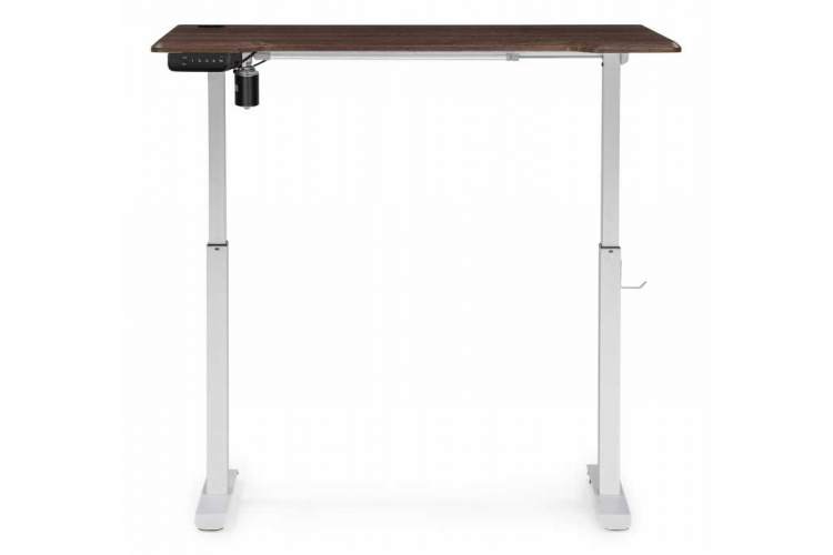 Маркос с механизмом подъема 120х75х75 орех кантри / белый Компьютерный стол-3