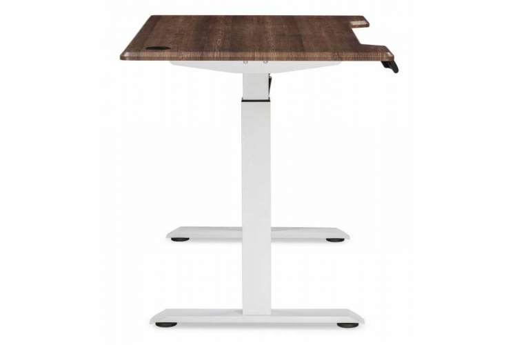 Маркос с механизмом подъема 120х75х75 орех кантри / белый Компьютерный стол-4