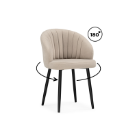 Стул на металлокаркасе Бэнбу marseille 13 данс / черный