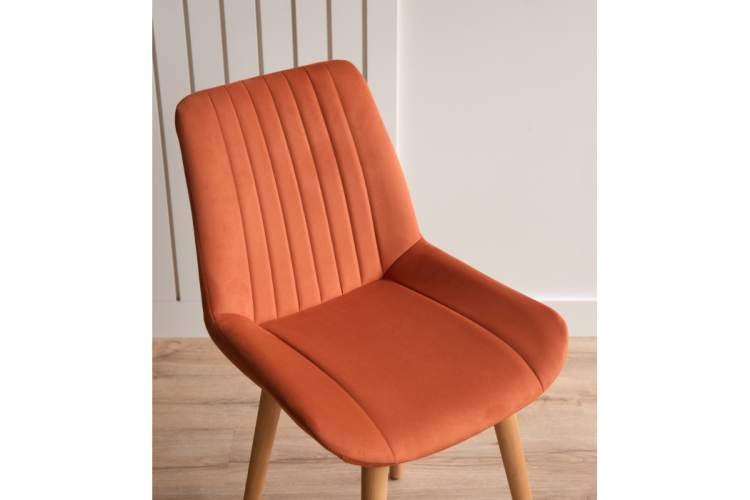 Стул деревянный Седа терракотовый (zd 432) / светлое дерево np-6