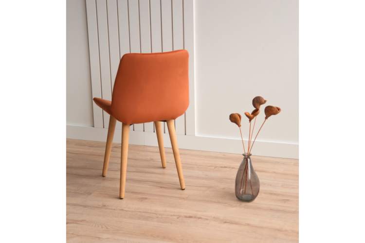 Стул деревянный Седа терракотовый (zd 432) / светлое дерево np-8