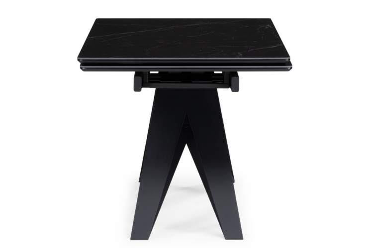 Керамический стол Блэкберн 140(200)х80 черный мрамор shakespeare black / черный-11