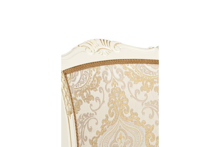 Стул деревянный Керия слоновая кость / золото патина-15