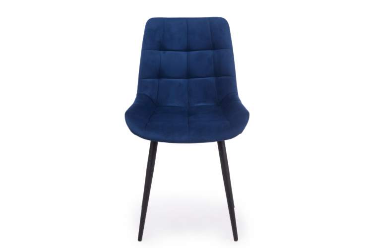 Стул на металлокаркасе Челси К синий (zd 798) / черный np-4