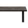 Стол деревянный Лиман 117 х 77 бетон темный / черный матовый