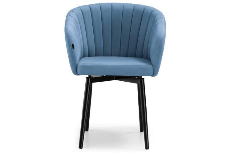 Стул на металлокаркасе Моншау крутящийся velutto 46 / черный-2