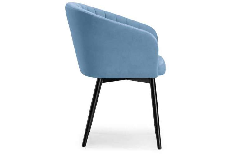 Стул на металлокаркасе Моншау крутящийся velutto 46 / черный-3