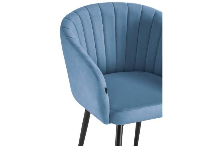 Стул на металлокаркасе Моншау крутящийся velutto 46 / черный-6