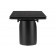 Готланд 160(220)х90х79 черный мрамор / черный Керамический стол