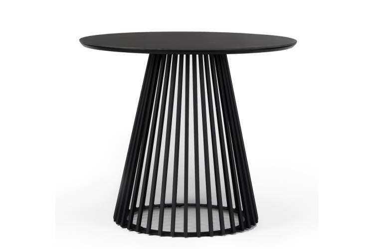 Керамический стол Нэнси 90х90х75 shakespeare black / черный-5