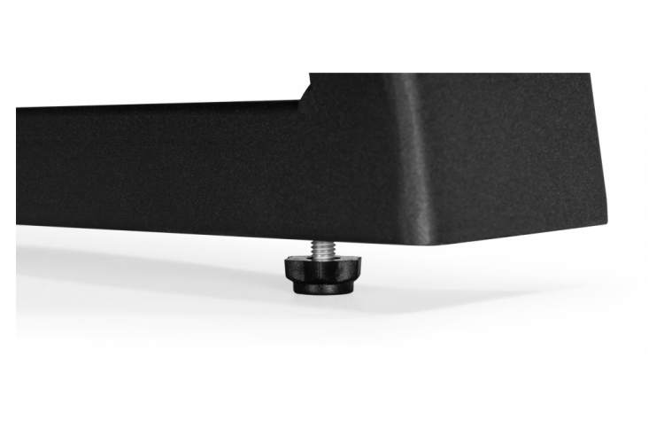 Керамический стол Джек 140(200)х80 серый мрамор larka grey / черный-8