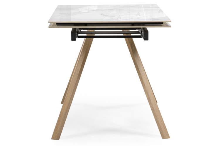 Керамический стол Морсби 140(200)х80х80 statuario cara / дуб монтана-4