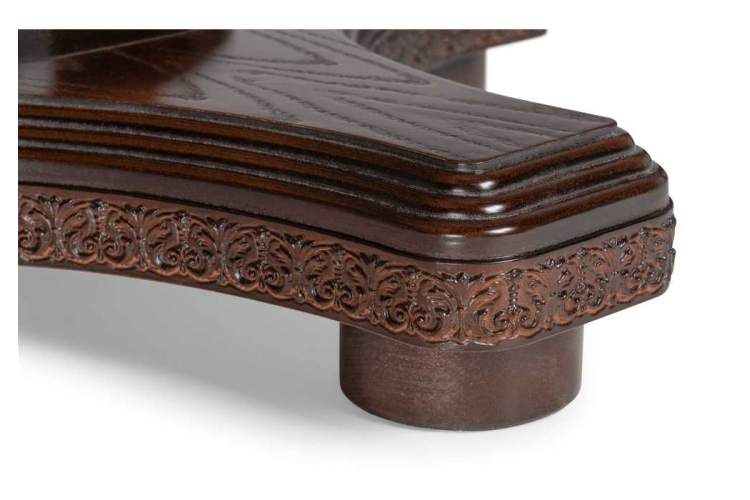 Стол деревянный Морнит 180(240)х100 орех темный / орех-7