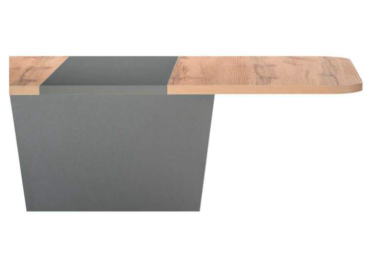 Лурвин дуб вотан / графит Стол деревянный-6