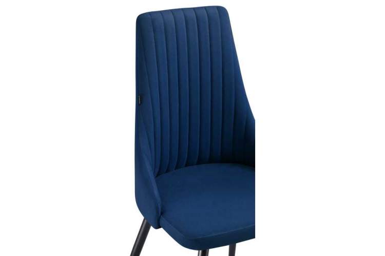 Стул на металлокаркасе Нараян velutto 26 / черный-4