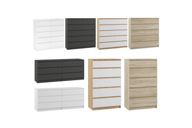 Комод Мадера 1200.8 лдсп белый-11