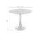 Стол стеклянный Tulip 90 super white glass