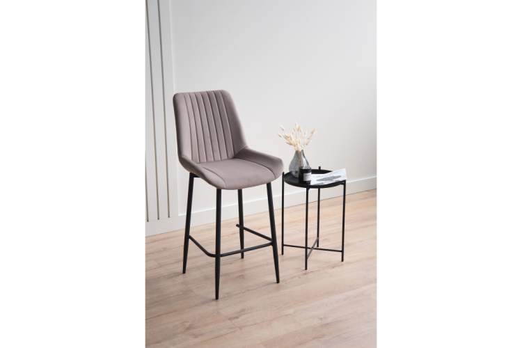 Барный стул Седа 360 латте (zd 290) / черный np-1