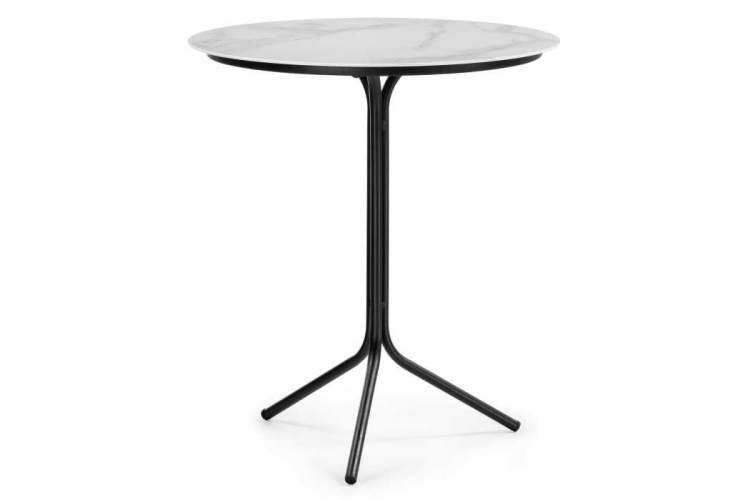 Журнальный стол Рускус белый мрамор / серый мрамор / галифакс-4