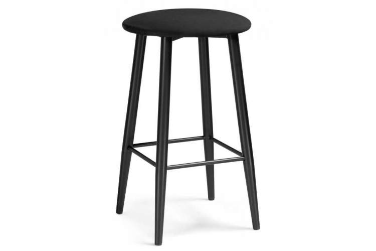 Барный стул Гангток катания блэк / черный матовый