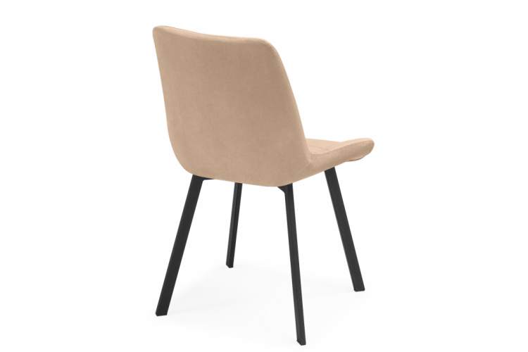 Стул на металлокаркасе Челси 360 бежевый (ZD 210) / черный-6