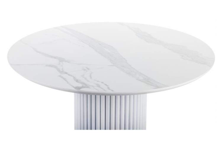 Керамический стол Барел 110 patagonoa bianco repose / белый-2