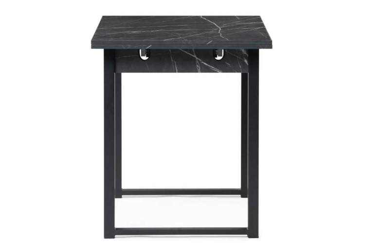 Стол деревянный Форли 90(150)х67 файерстоун / черный матовый-3