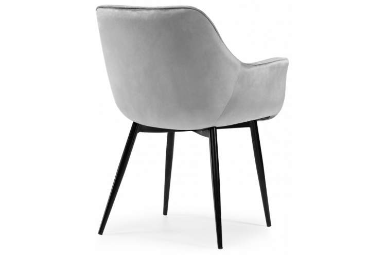 Стул на металлокаркасе Remo light gray-4