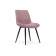 Стул на металлокаркасе Fox black / light purple
