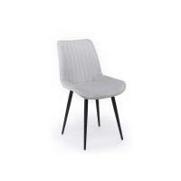 Стул на металлокаркасе Седа светло-серый (zd 960) / черный np