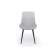 Стул на металлокаркасе Седа светло-серый (zd 960) / черный np
