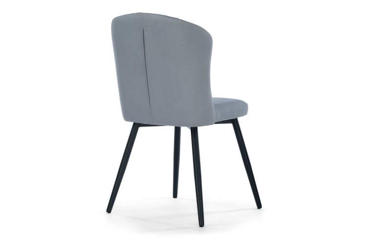 Стул на металлокаркасе Алиссум светло-серый / черный-8