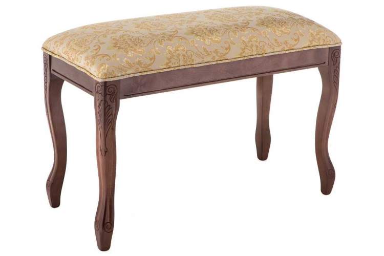 Банкетка Валентино орех / бежевый