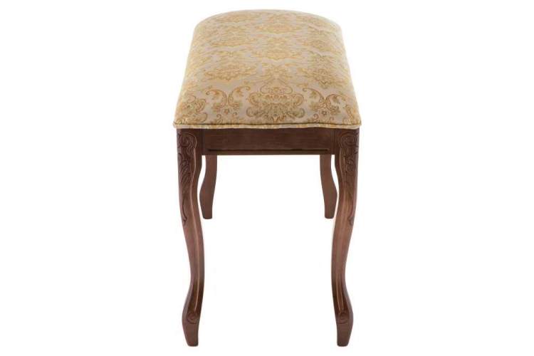 Банкетка Валентино орех / бежевый-2