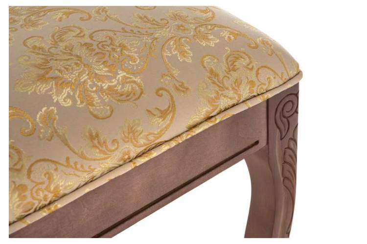 Банкетка Валентино орех / бежевый-4