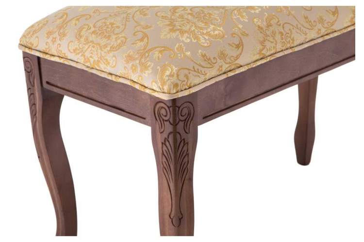 Банкетка Валентино орех / бежевый-5